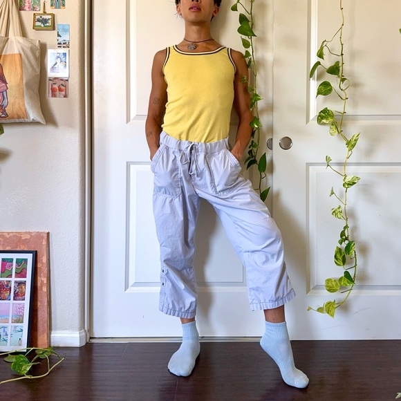 Y2K Periwinkle Capri Pants - Picture 4 of 7